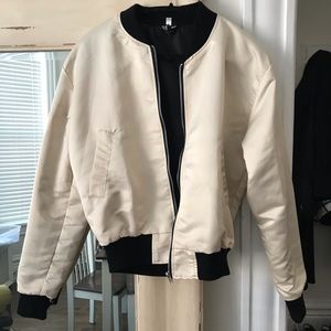 Urban outfitters satin bomber